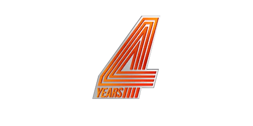 Sticker | 4 Years Metallic
