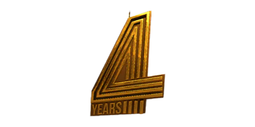 Charm | 4 Years Gold