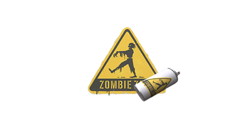 Graffiti | Beware of zombies Packed