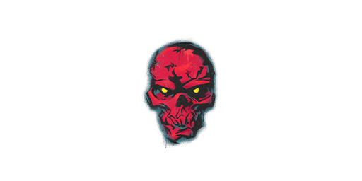 Graffiti | Crimson Skull Packed