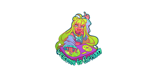 Sticker | Party DJ Shine