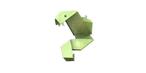 Charm | Origami Snake