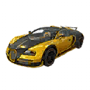 Cars | Bugatti Veyron 16.4 (Gold)
