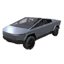 Cars | Tesla Cybertruck (Splendid-Silver)