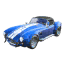 Cars | Shelby 427 Cobra (Blue & White)