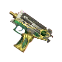 UZI | Gilded Emerald