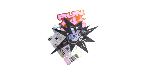 Sticker | Front Row Color